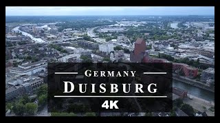 Duisburg 🇩🇪 Drone Aerial 4K | Germany Deutschland Duitsland