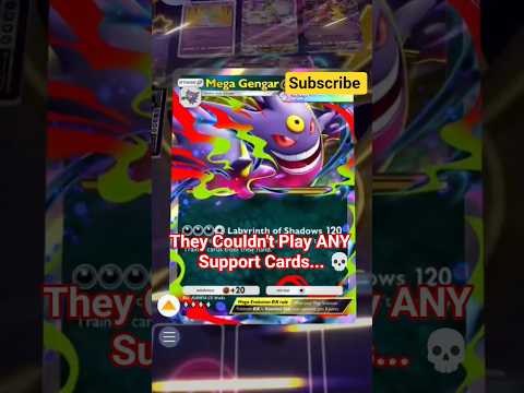 Mega Gengar is TOO TOXIC #PokemonTCG #pokemontcgpocket #pokemonpocket #ポケポケ #ポケモン #bestdeck