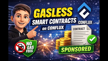 🚀 Build GASLESS Smart Contracts on Conflux | Sponsor Transactions & No Gas Fees Explained!