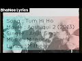 Tum hi ho lyrics  aashiqui 2 song  bhanee lyrics