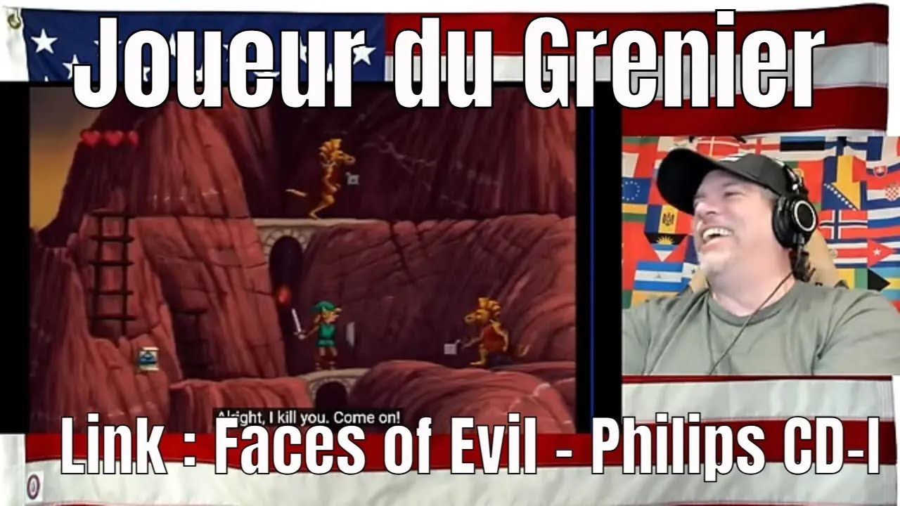 Joueur du Grenier - Link : Faces of Evil - Philips CD-I - REACTION