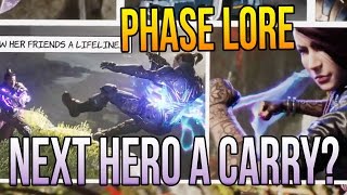 Paragon  Phase Lore 'HINTED NEXT NEW HERO AS A CARRY! PHASE HELPED SHINBI POWERS & Theories'
