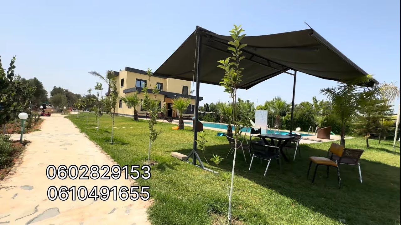 أحسن فيرمة صغيرة😍 مسجلة و محفظة للبيع من القلب النابض لمدينة بنسليمان عين القصب📍ڤيلا عصرية🔥 + مسبح ✨