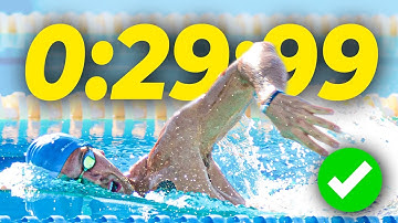 Hoe je 50 meter zwemt in minder dan 30 seconden