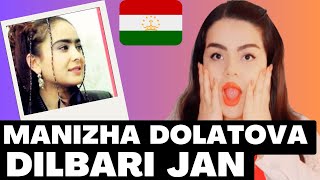 REACTION MANIZHA DOLATOVA ری اکشن شاه دخت ایرانی به آهنگ دلبری جان از ملکه تاجیکستان منیژه دولتووا