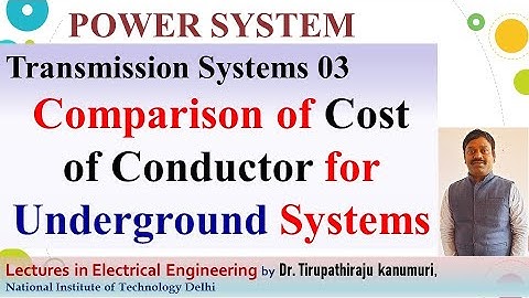 PS03 Comparison of Cost of Conductor for Underground Systems