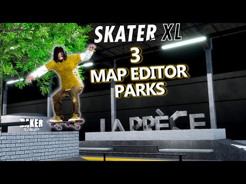CREATE-A-PARK in SKATER XL!? How To Install and Play MAP EDITOR MAPS!!! (Drive link in description)