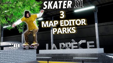 CREATE-A-PARK in SKATER XL!? How To Install and Play MAP EDITOR MAPS!!! (Drive link in description)