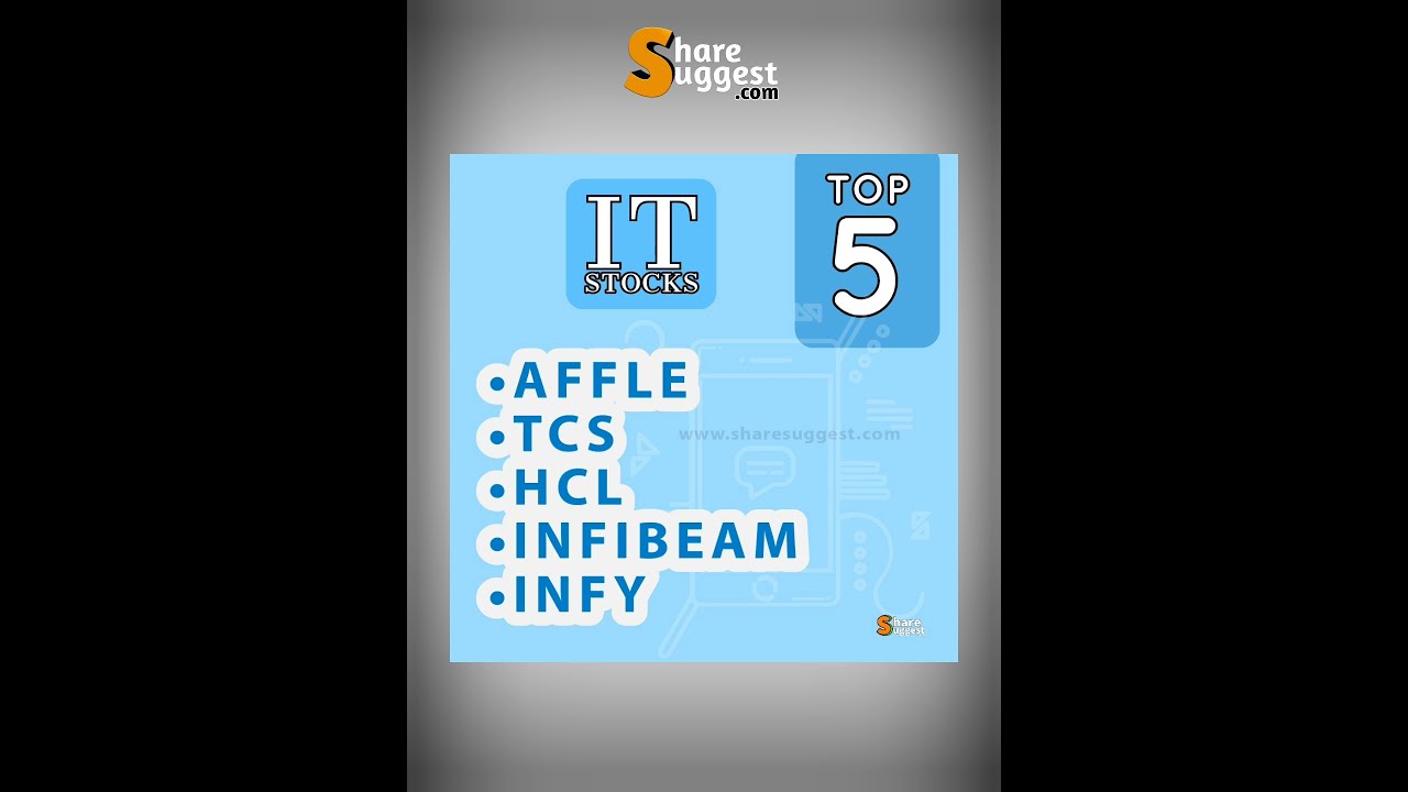 Top 5 IT stocks In india 
