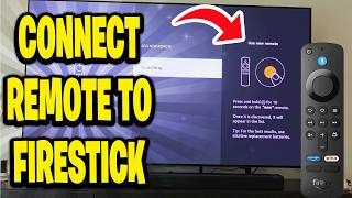 How To Connect Remote To Firestick