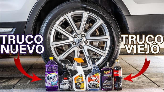 Consejos y productos para limpiar las llantas de tu coche