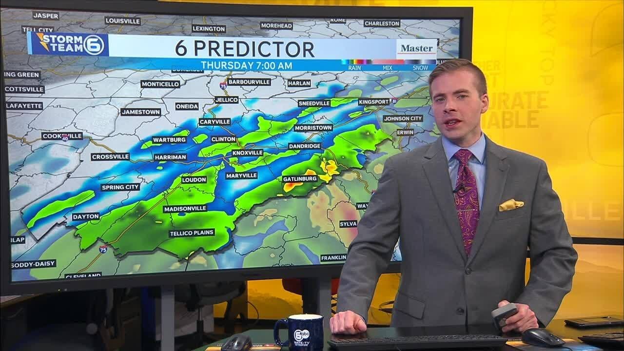 Rain chances end with cooler weather - YouTube
