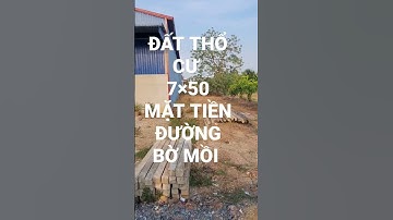 bán 350m2 đất thổ cư mặt tiền đường nhựa bờ mồi xã phước tuy cần đước Long An Giá 8,5tr/m2 .