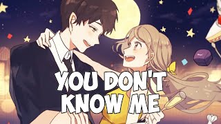 Nightcore - You Don't Know Me (Ofenbach) [ft. Brodie Barclay] (Lyrics)