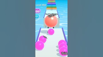 Ball Run 2048 Merge Number  Gameplay Level 966