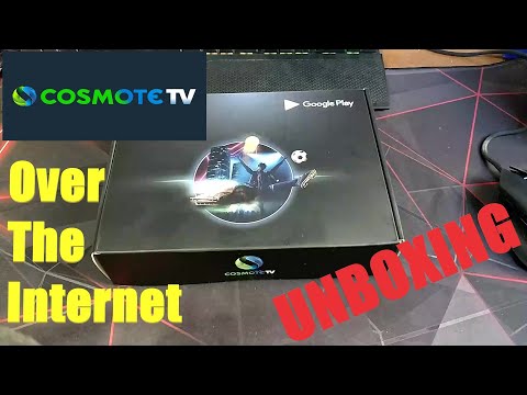 New Cosmote TV (box) OTT - UNBOXING / HOW TO