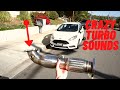 FIESTA ST GETS A DOWNPIPE! TURBO WHISTLE TO THE MAX