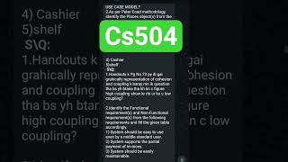 CS504||CS504 mid term preparation||CS504 mid term current papers|CS504 mcq preparation