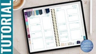 Detalles TUTORIAL How to edit the Digital Daily Quarterly Planner 2023 for GoodNotes Guía