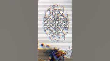 Time Lapse Drawing - Celtic Design