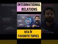 NTA के Favourite International Relations By Pradyumn Sir | #shortvideo #shorts #ugcnet #ugcnetjrf