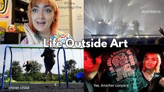 Balancing Art &amp; Life: Time Outdoors + Metal Concert Vibes