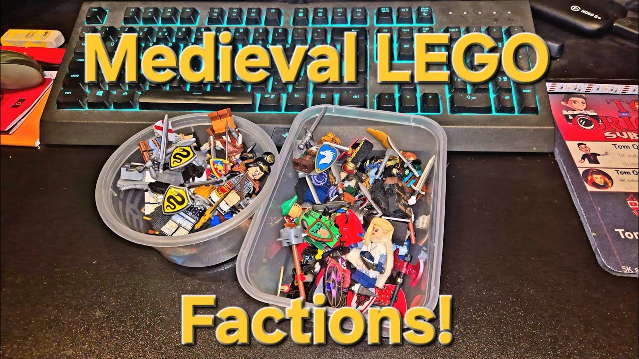 Как сделать минифигурки LEGO для каждой средневековой фракции!?