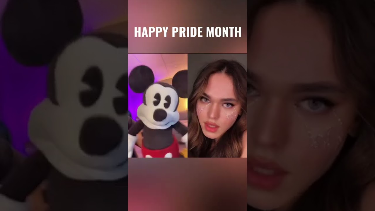Mickey gets sus to celebrate a Happy PRIDE month 
