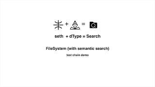 File System with Semantic Search on dType, Ethereum screenshot 5