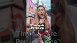 Time Square Performance by Lika O/ Halloween, 2023 #music #timesquare #nyc
