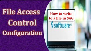 File Access Control Configuration How To Write To A File Webmethods 10.X Stringtofile