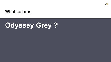 Odyssey Grey color #4c4e5d hex color - Violet color - Warm color 4c4e5d