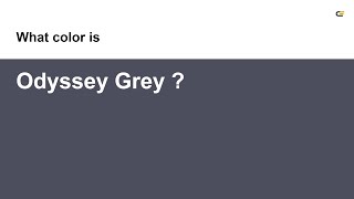 Odyssey Grey color #4c4e5d hex color - Violet color - Warm color 4c4e5d