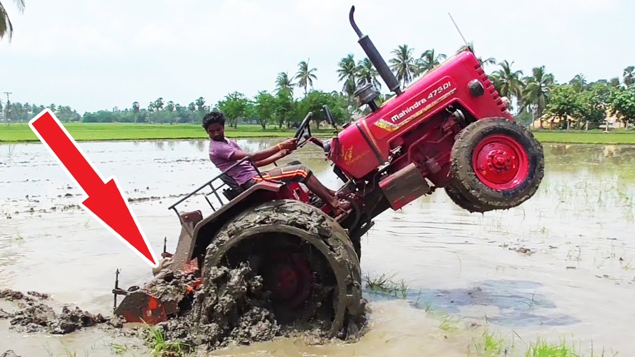 CRAZY Tractor Mahindra Fights With 