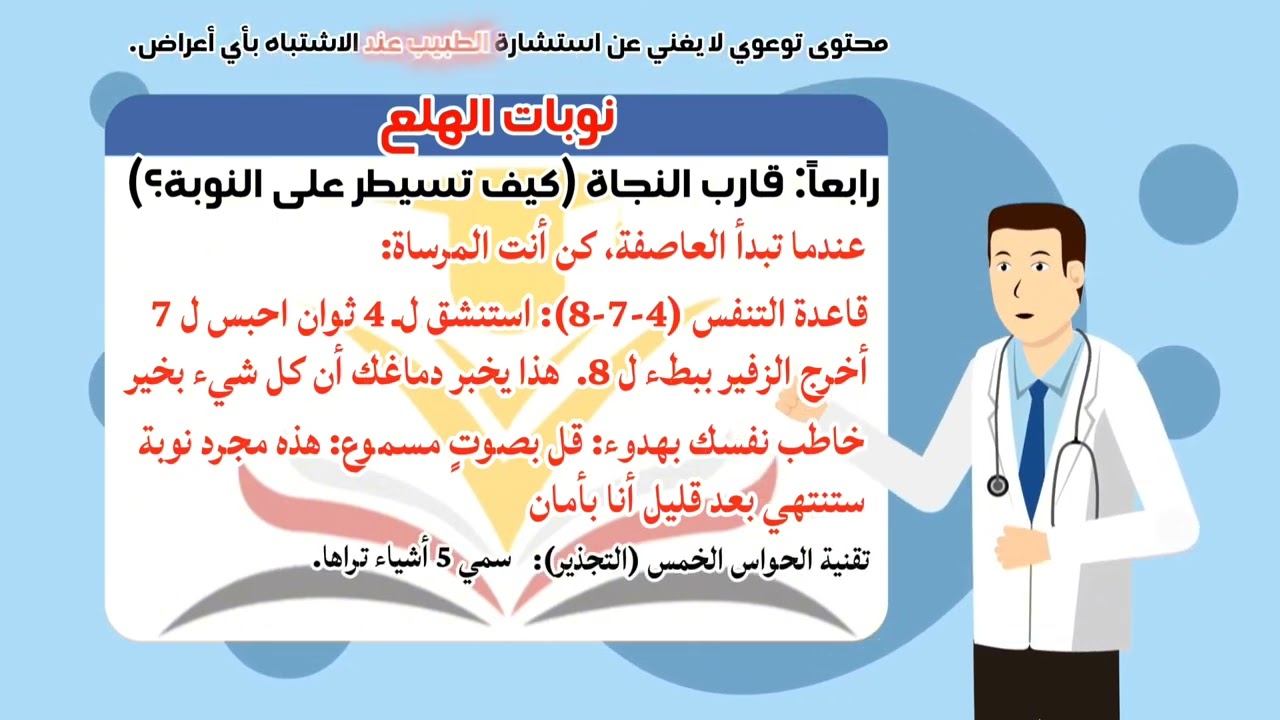 الحلقة الثالث عشر لست مجنوناً إنها مجرد نوبة هلع.