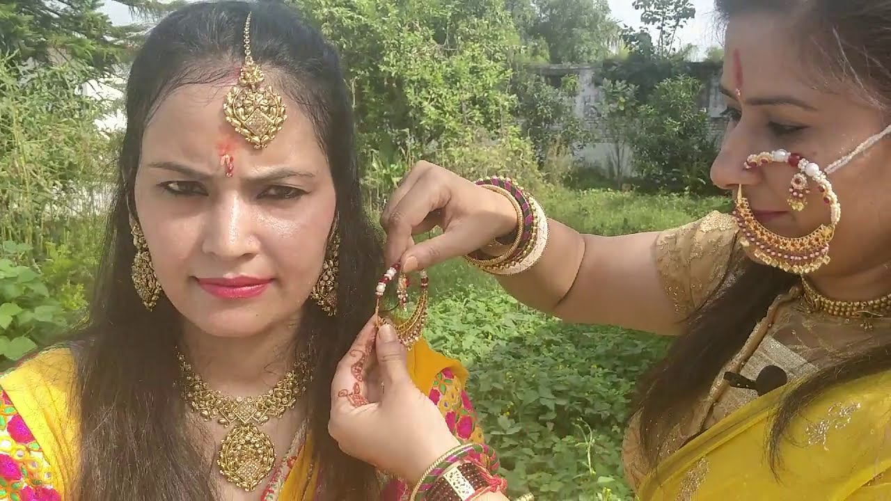 HOW TO WEAR GARHWALI NOSERING | गढ़वाली नथ कैसे पहनते हैं |  #garhwal #nosering #kaleidoscopeoflife