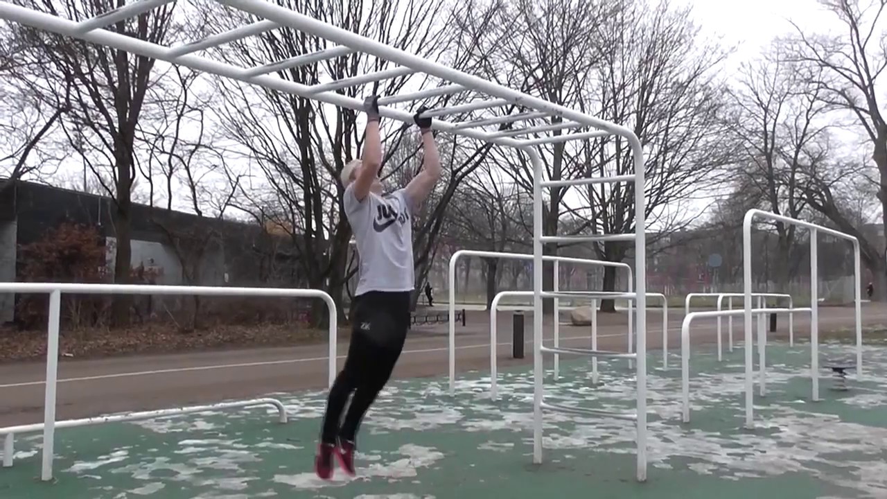 30 Minute Street Workout In Winter for push your ABS