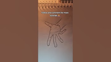 How to draw hands in perspective #howtodraw #hand #perspective #drawingtutorial #drawing