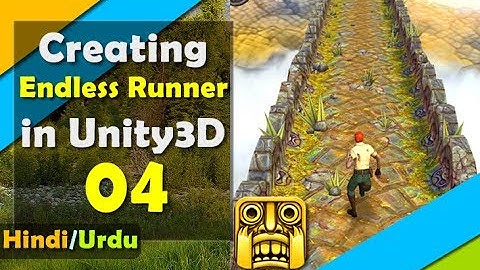 Unity Endless runner in Hindi / Urdu (Character controller)  [ 04 ]