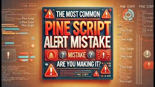 The Most Common Pine Script Alert Mistake (Are You Making It?)