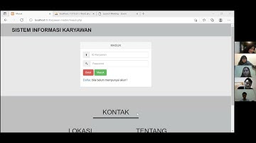 Pengujian aplikasi sistem data dan absensi karyawan berbasis web | Part II