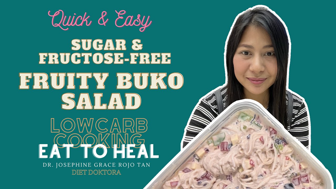 Fruit Salad na Low Carb, Di Nakakataas ng Blood Sugar 😁