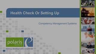 How to Health Check / Setting up a Competency Management System