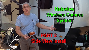PT 2 Haloview Wireless RV Camera | Sideview Turn Signal Cameras | 7 Inch 720p High Definition