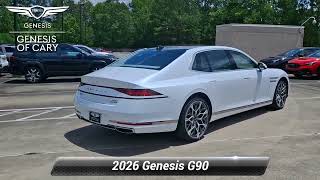 New 2026 Genesis G90 3.5T E-SC MHEV AWD, Cary, NC G901090