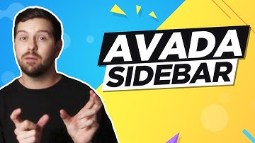 Avada Sidebar Setup, Styling & Customization