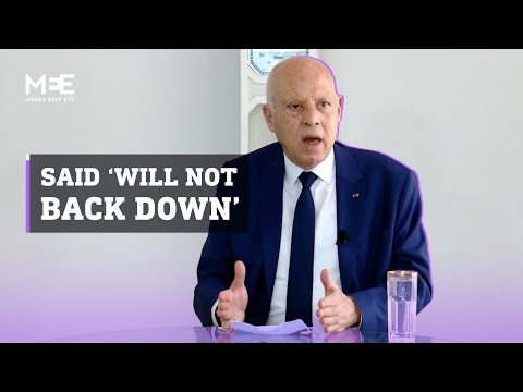 Tunisia: President Saied says he ‘won’t back down’ from power grab measures
