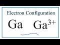 Gallium Ion and Electron Configuration