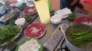 Bò nhúng mắm ruốc