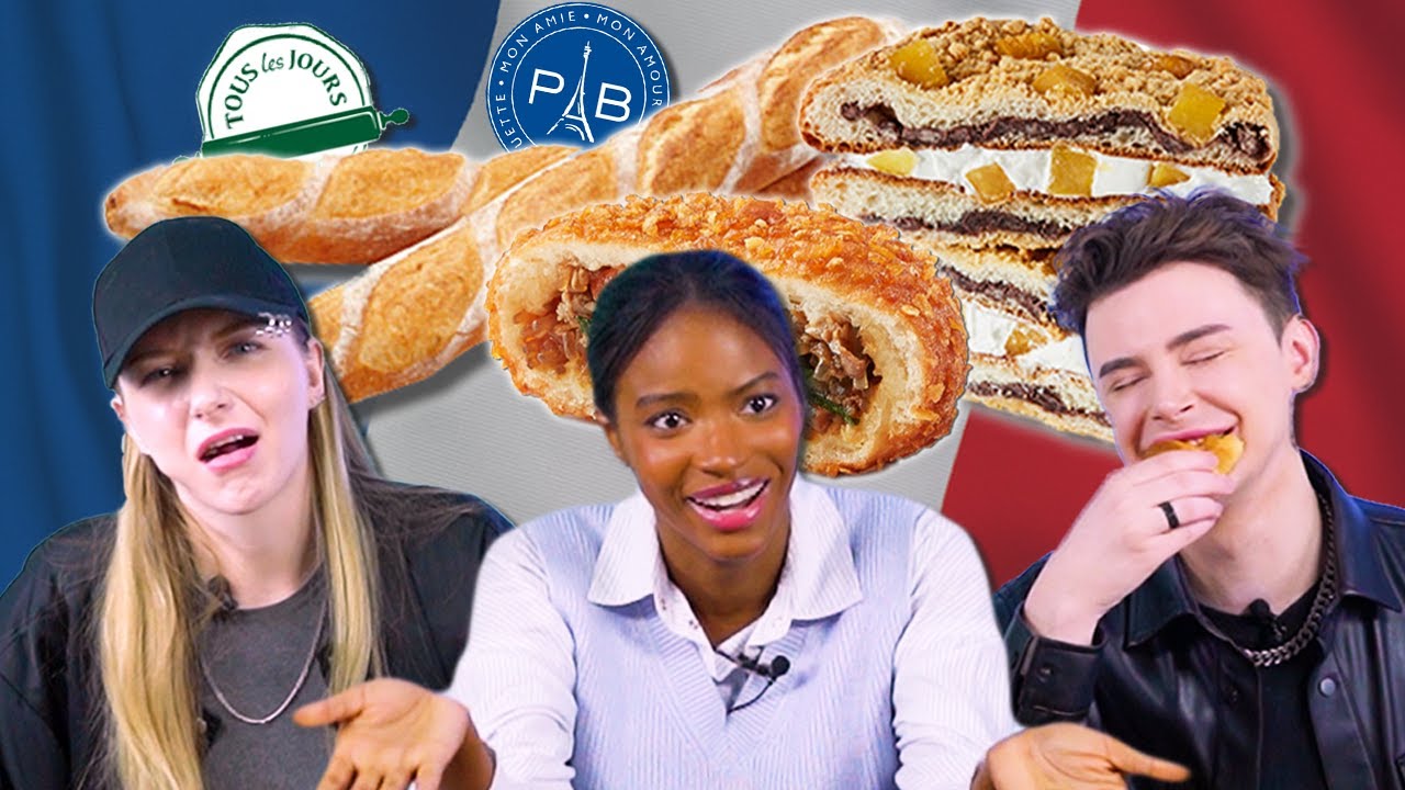 빵에 진심인 프랑스인들이 '파리바게트'와 '뚜레쥬르'의 빵을 먹어보았다 🇫🇷